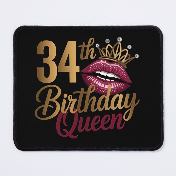 Item preview, 34 th Birthday Queen designed and sold by jkrphoto.