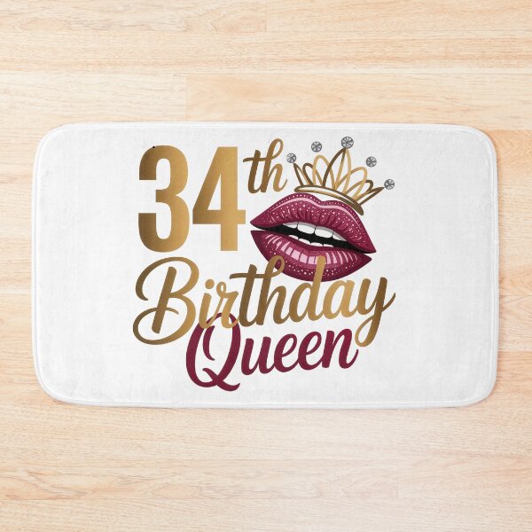 Item preview, 34 th Birthday Queen  designed and sold by jkrphoto.