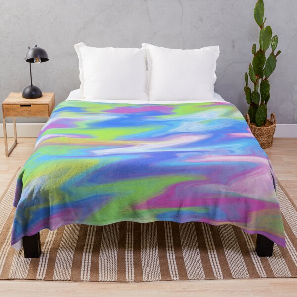 Item preview, Beautiful Blue And Pink Abstract designed and sold by Rainbowland123.