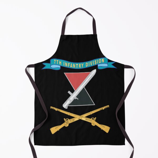 Item preview, Army - 7th Infantry Division - DUI w Ribbon - Br X 300 designed and sold by Military Insignia Products.