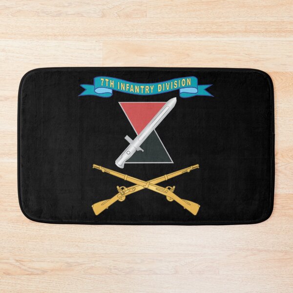 Item preview, Army - 7th Infantry Division - DUI w Ribbon - Br X 300 designed and sold by Military Insignia Products.