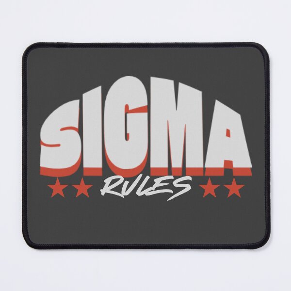 Item preview, Sigma Rules designed and sold by The magic Yellow bus.