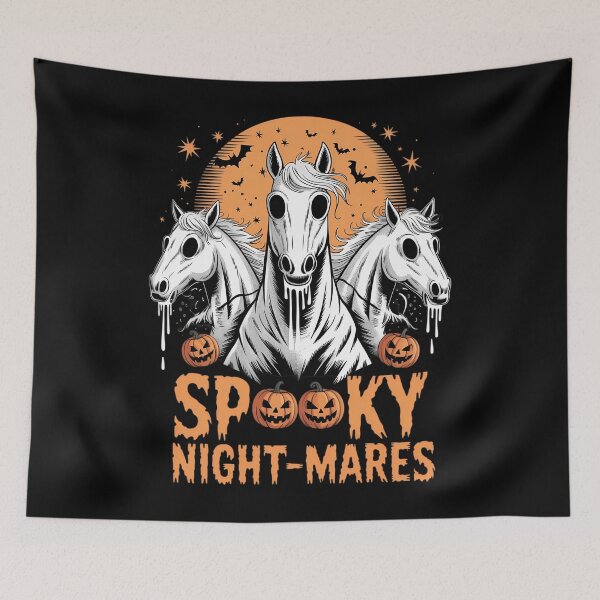 Item preview, Horse spooky night mares designed and sold by ValerieRodrigue.
