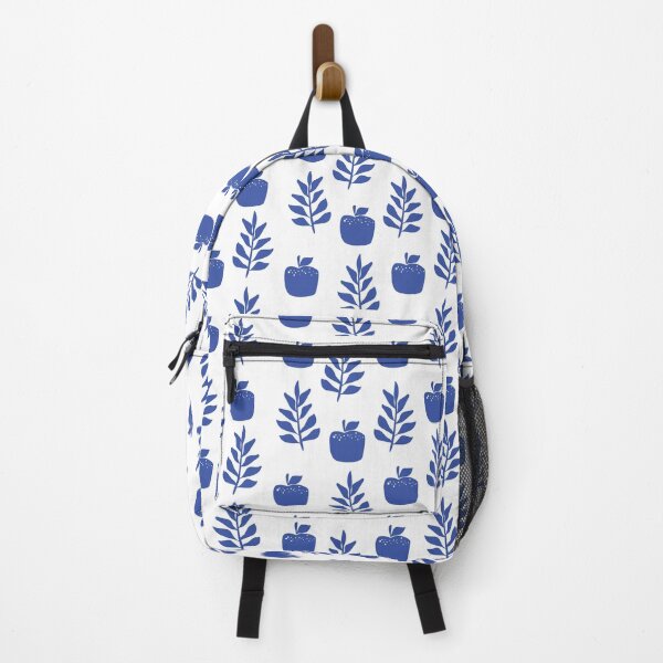 Item preview, Cobalt Apple Botanical Repeat designed and sold by QuietBloom80.