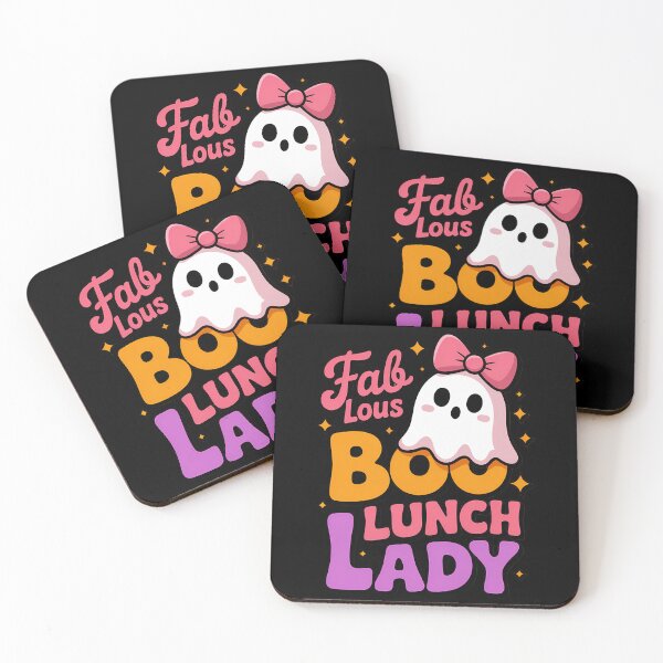 Item preview, Cute Fab Boo Lous Lunch Lady Ghost Pumpkin Spooky Halloween designed and sold by Formatage.