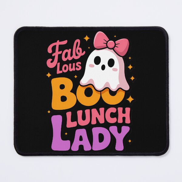 Item preview, Cute Fab Boo Lous Lunch Lady Ghost Pumpkin Spooky Halloween designed and sold by Formatage.