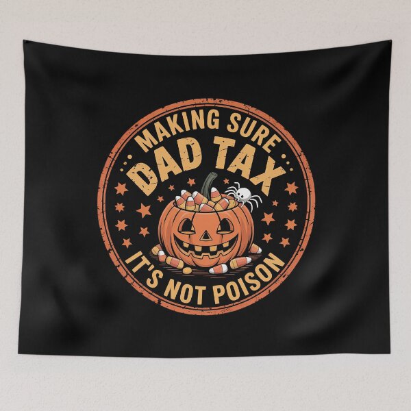 Item preview, Dad Tax Halloween Candy Pumpkin Dad Joke designed and sold by Formatage.