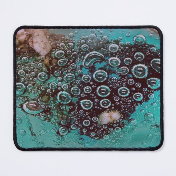 Item preview, Bubble Bloom in Teal Glass designed and sold by icraftart.