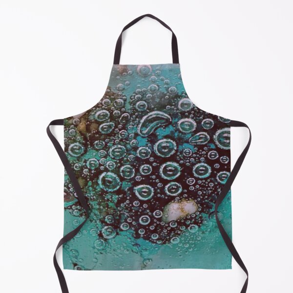 Item preview, Bubble Bloom in Teal Glass designed and sold by icraftart.