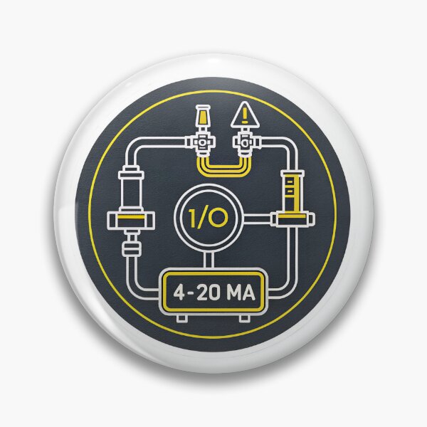 Item preview, Instrumentation Schematic Line Art | Minimal Engineering Design for Technicians & Engineers designed and sold by VividOrganica.