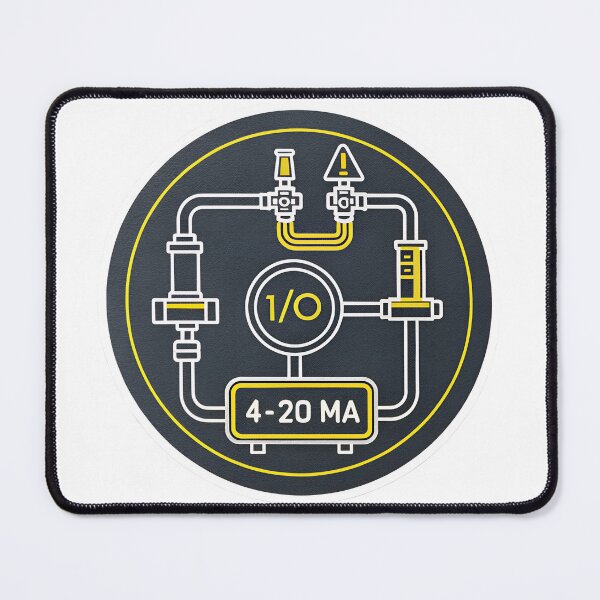 Item preview, Instrumentation Schematic Line Art | Minimal Engineering Design for Technicians & Engineers designed and sold by VividOrganica.