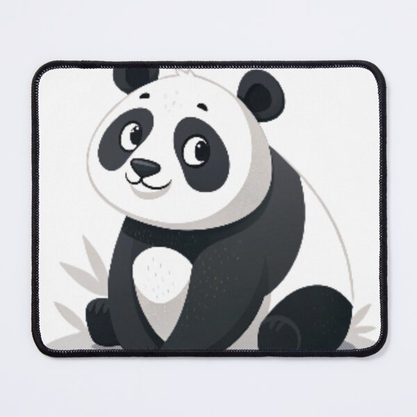 Item preview, Sleepy Panda Sticker – Cute Kawaii Panda on Bamboo Branch designed and sold by Kawaii Planet Studio.