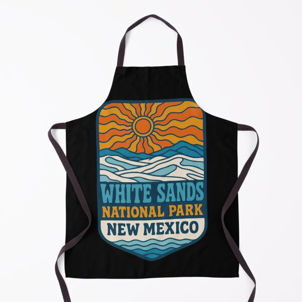 Item preview, White Sands New Mexico Retro Trippy designed and sold by TomFrontierArt.