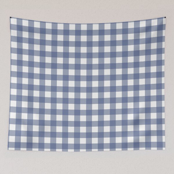 Item preview, Blue and White Gingham Print designed and sold by Studio Sonders.