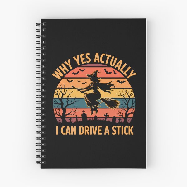 Item preview, Yes Actually I Can Drive A Stick Halloween designed and sold by ValerieRodrigue.