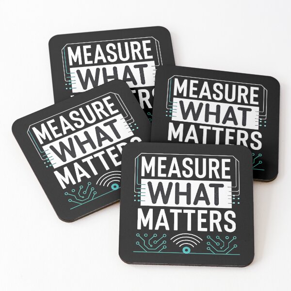 Item preview, Measure What Matters  | Engineering Quote Design for Instrumentation & Automation Professionals designed and sold by VividOrganica.