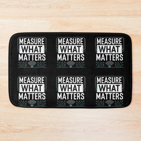 Item preview, Measure What Matters  | Engineering Quote Design for Instrumentation & Automation Professionals designed and sold by VividOrganica.