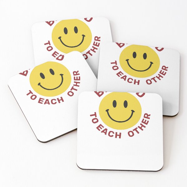 Item preview, Be Kind to Each Other, Smiley Face Design, Positive Message Art designed and sold by NaphDesigns.