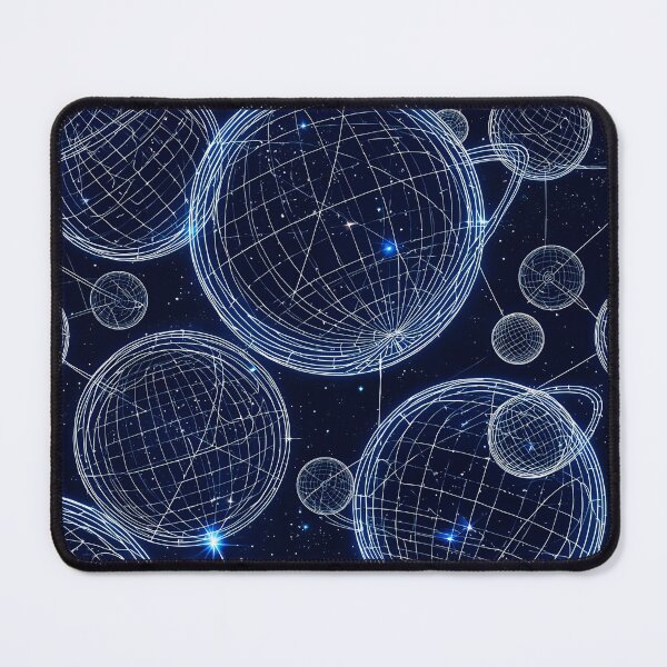 Item preview, Neon Wireframe Orb Field 1 designed and sold by Tom-Johnson.