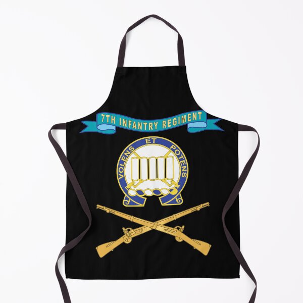 Item preview, Army - 7th Infantry Regiment w Ribbon - Br X 300 designed and sold by Military Insignia Products.