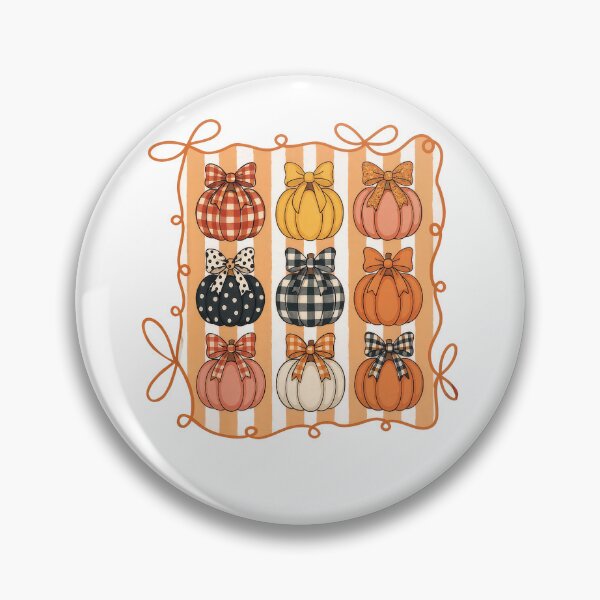 Item preview, Plaid and Polka Dot Fall Pumpkins designed and sold by NickJenkins21.
