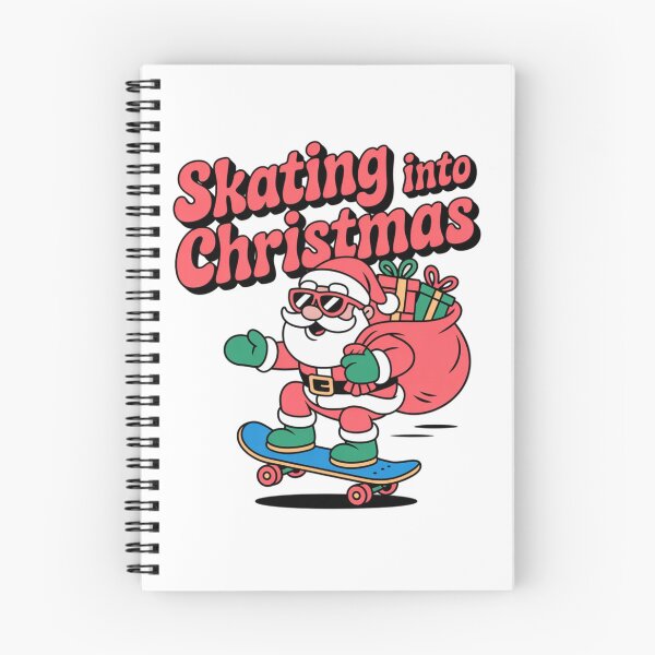Item preview, Cool Santa Skating Christmas Funny Skateboard designed and sold by EchoAtelier.