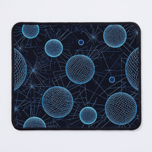 Item preview, Neon Wireframe Orb Field 3 designed and sold by Tom-Johnson.
