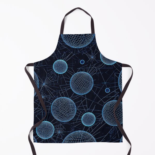 Item preview, Neon Wireframe Orb Field 3 designed and sold by Tom-Johnson.