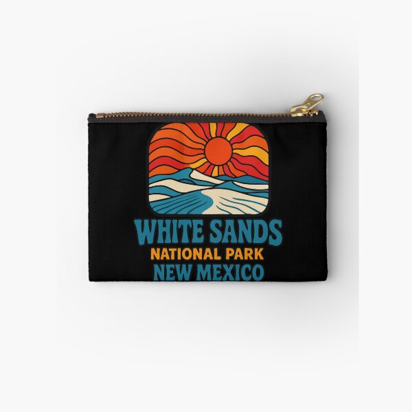 Item preview, White Sands New Mexico Retro Vintage Trippy designed and sold by TomFrontierArt.
