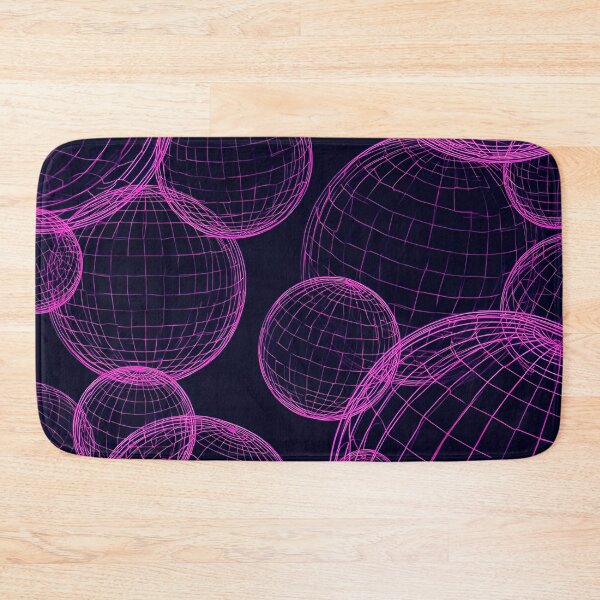 Item preview, Neon Wireframe Orb Field 4 designed and sold by Tom-Johnson.
