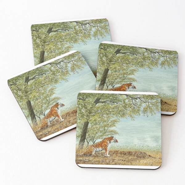 Item preview, Tiger in Ranthambore Game Park designed and sold by Paulipoos.
