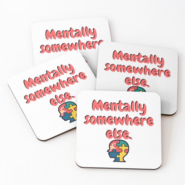 Item preview, Mentally Somewhere Else designed and sold by ArtesioByZaber.