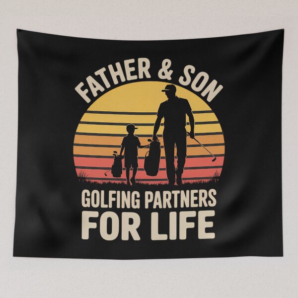 Item preview, Golf Golfing Father Son Dad designed and sold by ValerieRodrigue.