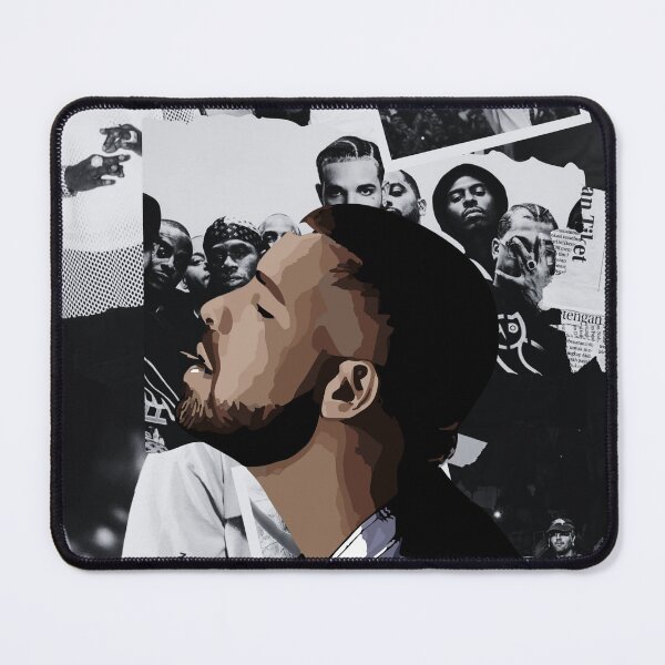 Item preview, Drake collage fan art designed and sold by Desikhanna123.