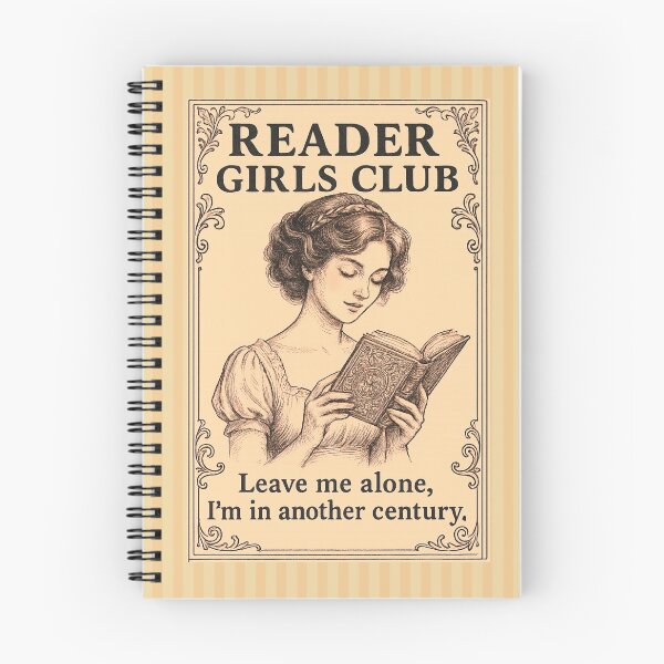 Item preview, Reader Girls Club--Victorian Style Illustration designed and sold by taika tori.