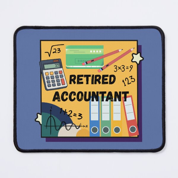 Item preview, Retired Accountant designed and sold by AnulaArt.