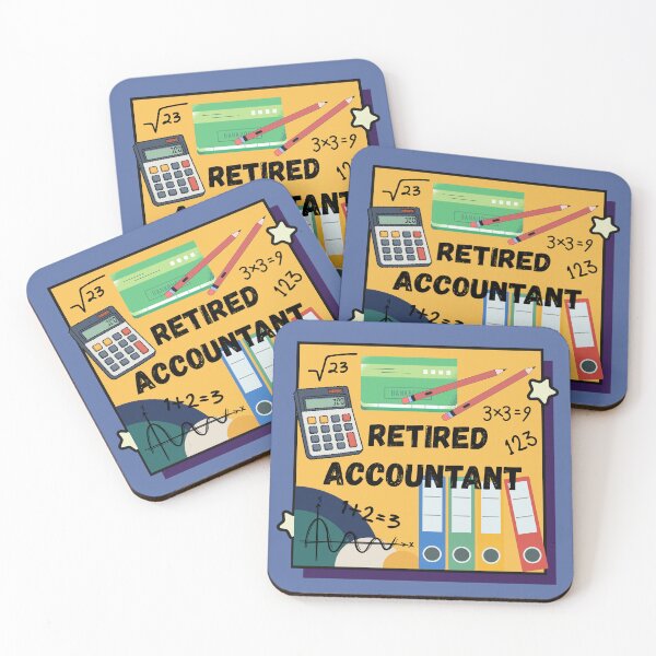 Item preview, Retired Accountant designed and sold by AnulaArt.