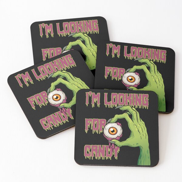 Item preview, I'm Looking for Candy Creepy Scary Halloween Horror designed and sold by MENart Design.