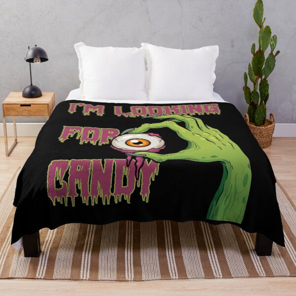 Item preview, I'm Looking for Candy Creepy Scary Halloween Horror designed and sold by MENart Design.