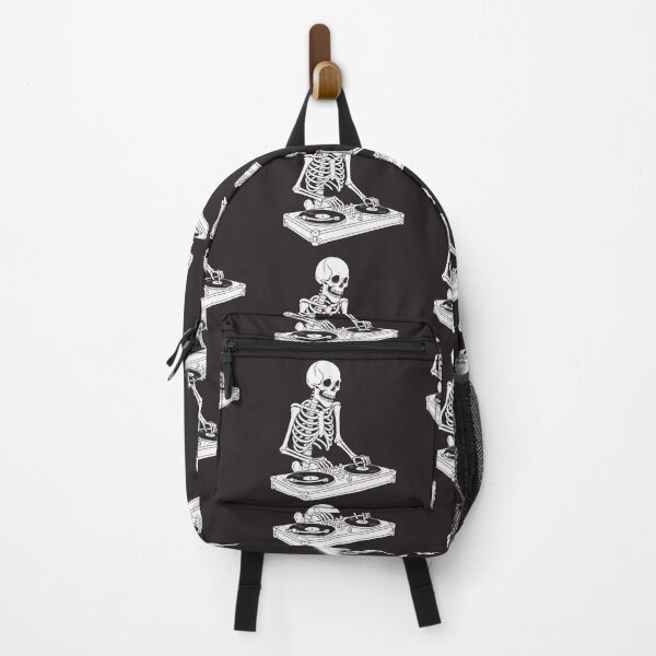 Item preview, Dead Beats – White Skeleton DJ Design designed and sold by The Sandy Design Store.
