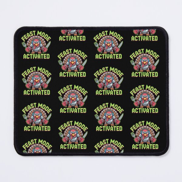 Item preview, Feast Mode Activated Funny Thanksgiving Turkey designed and sold by RDRdesign.