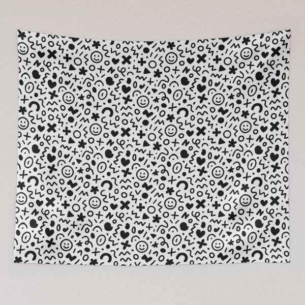 Item preview, Minimal Abstract Pattern — Modern Monochrome Geometric Design designed and sold by graphicnew.