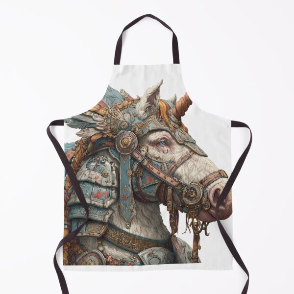 Item preview, Viking Unicorn – Fierce and Magical Warrior Mythology Fantasy Creature designed and sold by Tommy's Arts.