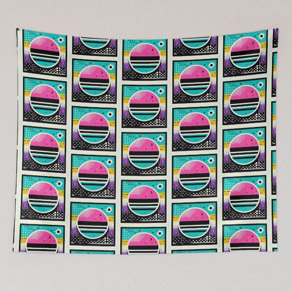 Item preview, Colorful geometric abstract pattern  designed and sold by Dogandesighn.