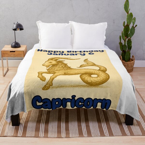 Item preview, Birthday Zodiac Sign – January 6 designed and sold by ariksworld.