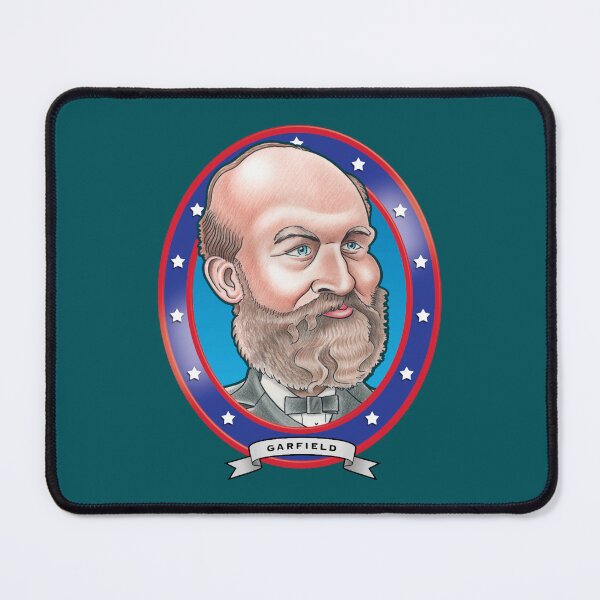 Item preview, James Garfield Caricature designed and sold by claudiaCaton.