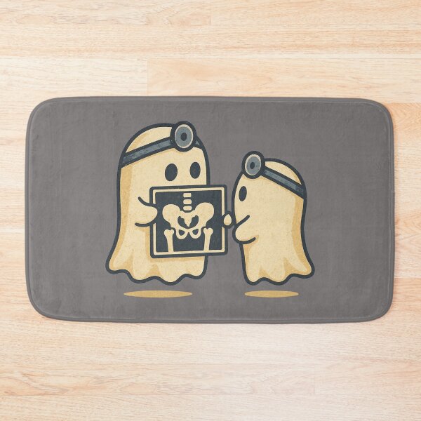 Item preview, Ghost Radiologists Inspecting Pelvis X-Ray Spooky Cute Retro Design designed and sold by Meandmyshop.