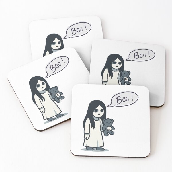 Item preview, Boo! Scary Creapy Girl Spooky Halloween Horror designed and sold by MENart Design.