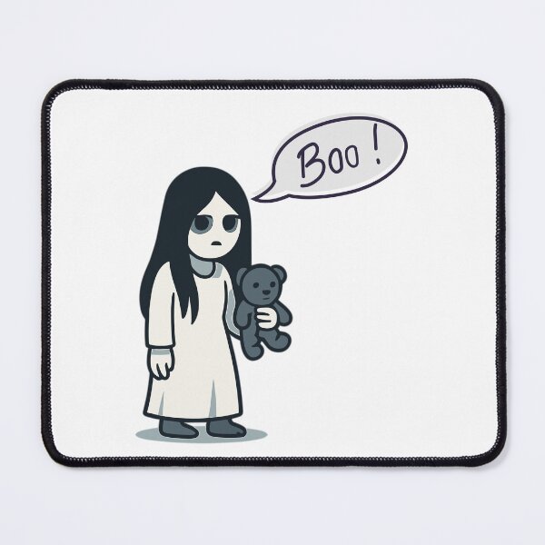 Item preview, Boo! Scary Creapy Girl Spooky Halloween Horror designed and sold by MENart Design.