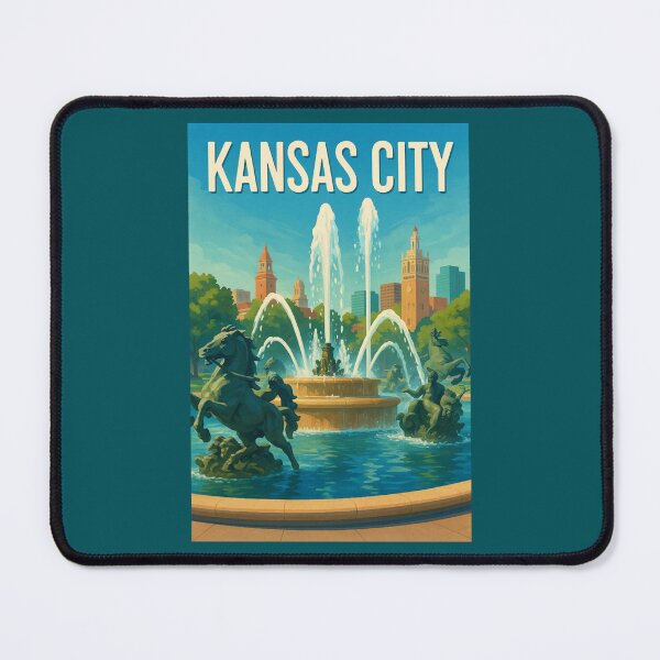 Item preview, Kansas City J.C. Nichols Fountain View designed and sold by claudiaCaton.